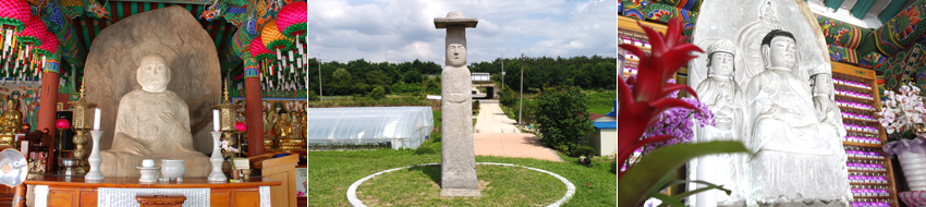 이미지 – 연동리 석조여래좌상, 금마 동고도리 석불입상, 태봉사 삼존석불