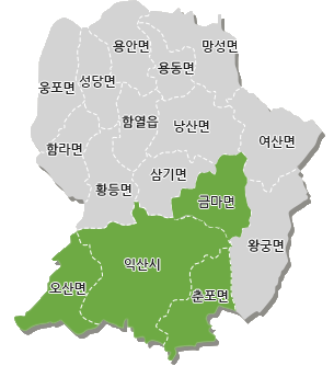 미륵사지 관광권역