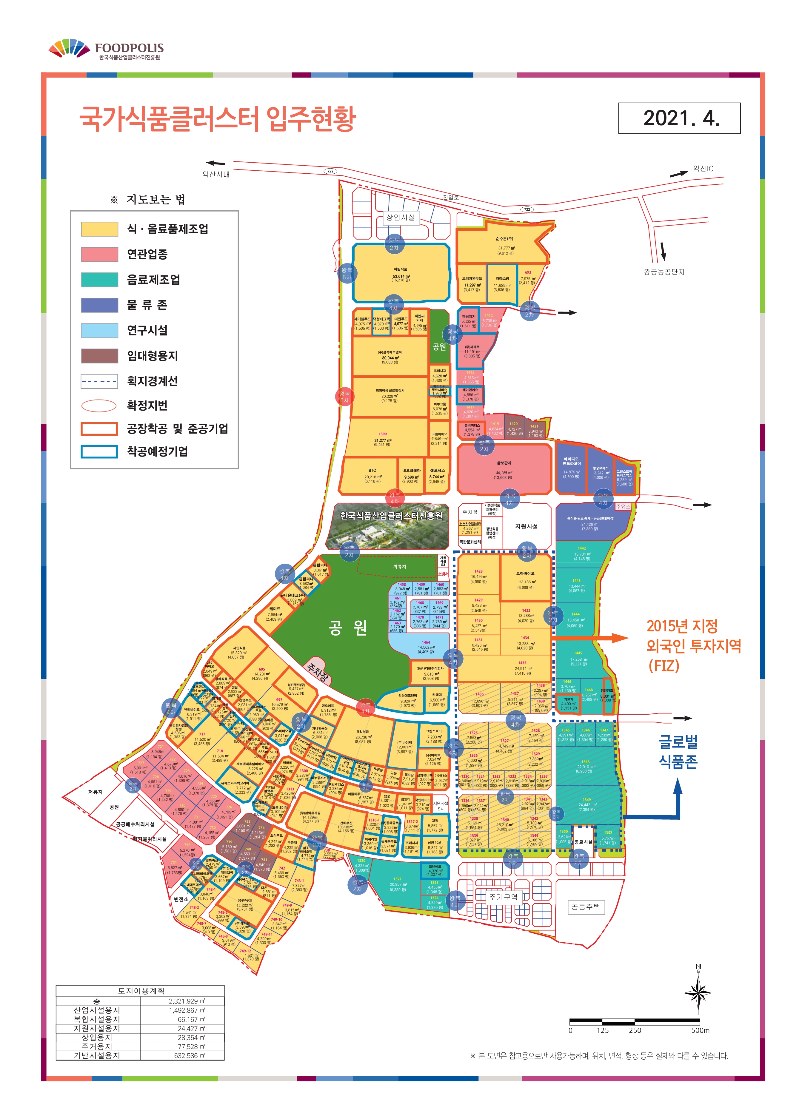 21년도 4월 국가식품클러스터 유치현황 썸네일