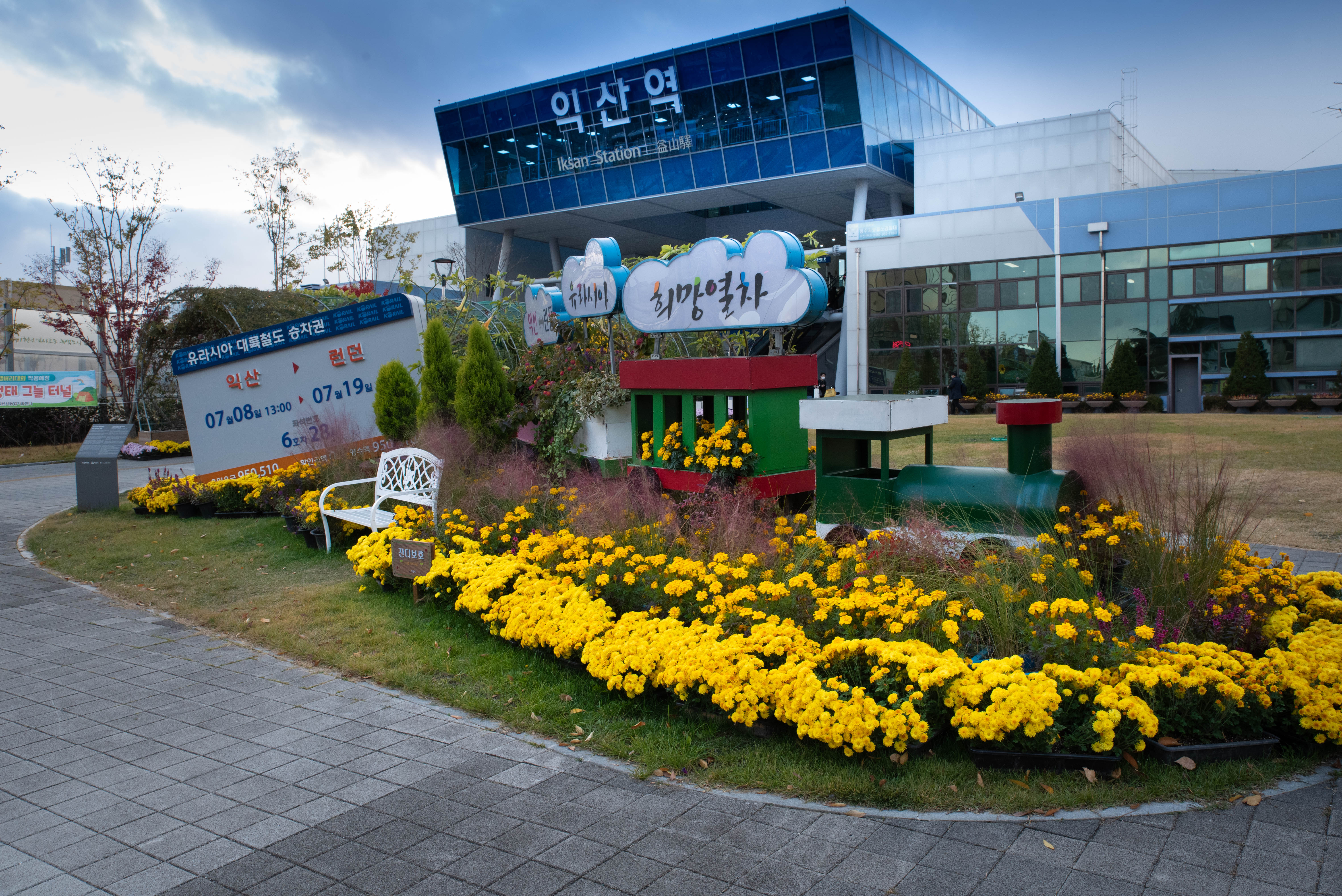 다이로움익산 국화전시 2020-익산역 썸네일