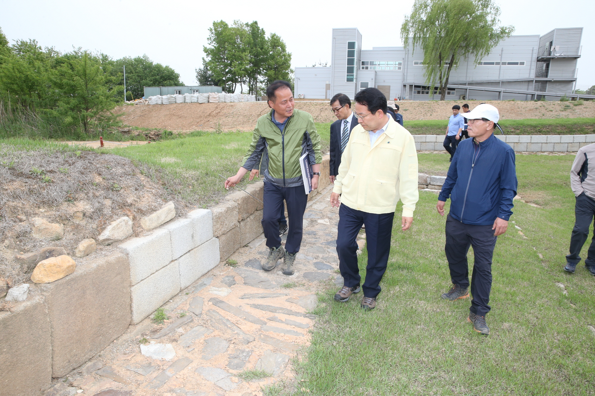 5월10일 정헌율 익산시장, 백제 유일한 왕궁터 정비 공사 현장행정 썸네일