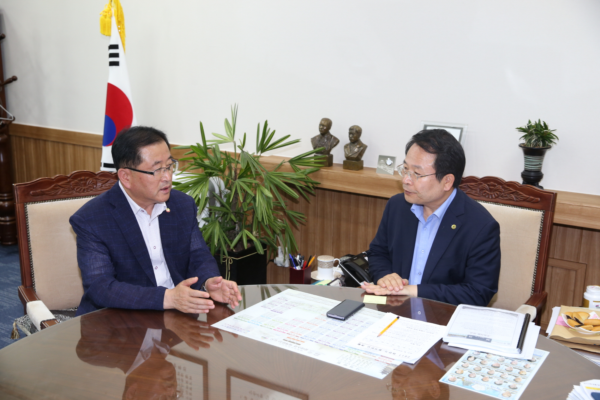 7월21일 농업기술실용화재단 익산 이전, 지역사회 발전 - 류갑희 재단이사장 면담 썸네일