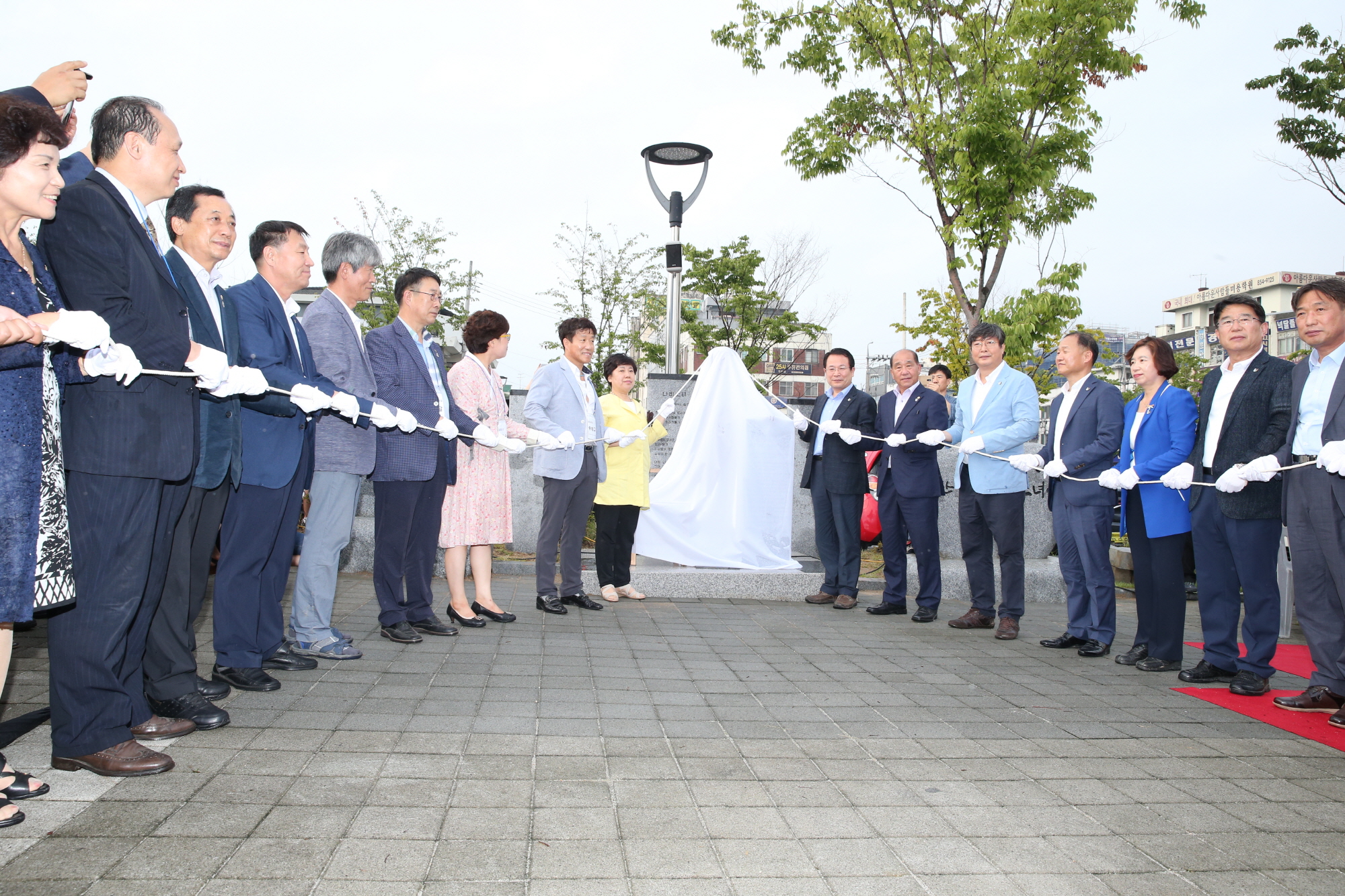 8월 15일 '시민의 힘으로' 익산 평화의 소녀상 제막식 썸네일