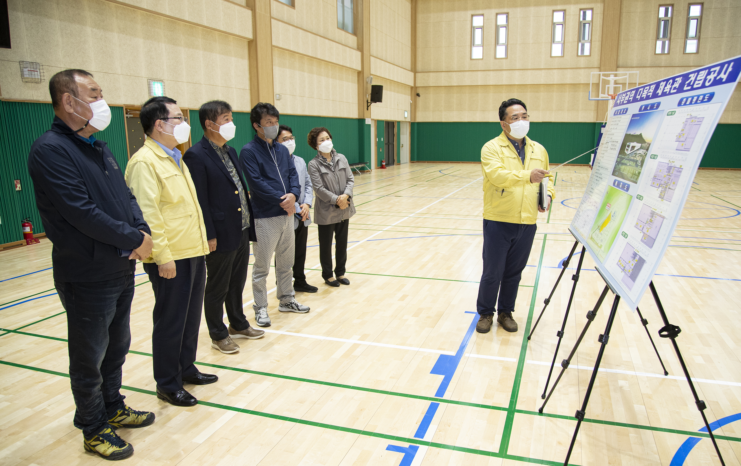 서부권역 다목적 체육관 현장행정 썸네일