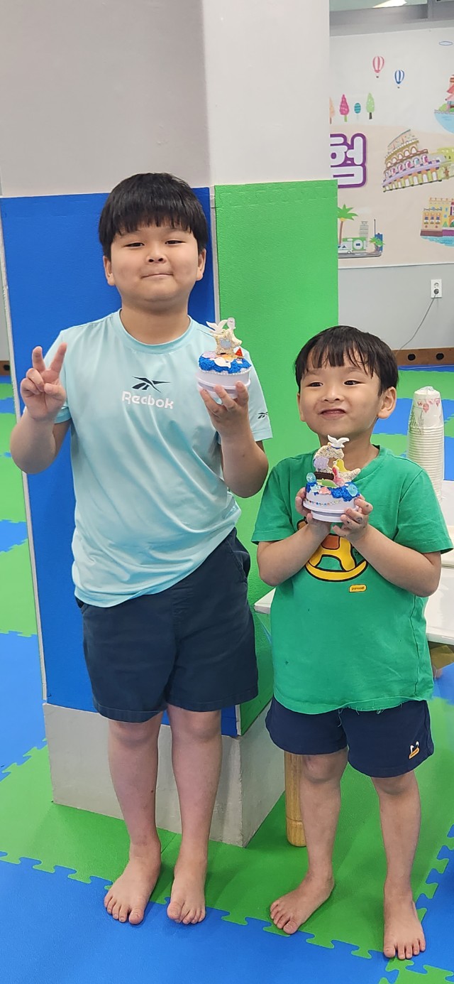 기분이 좋아요!