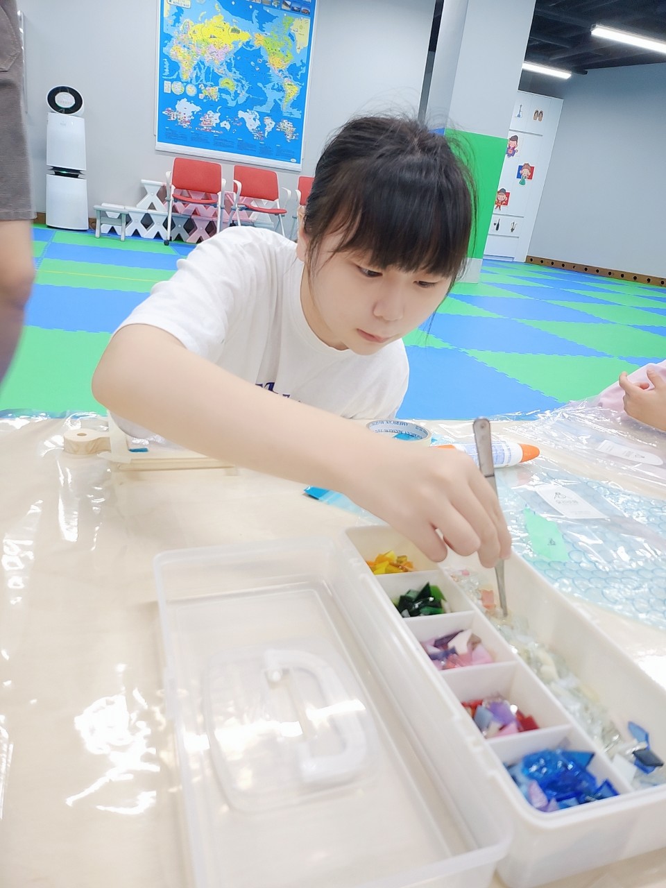 스태인드 글라스--티코스터 만들기