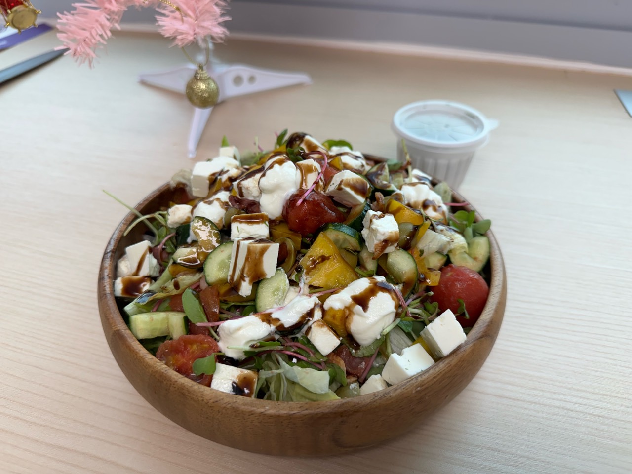 글로벌 쿡-지중해식 그릭샐러드와 드레싱