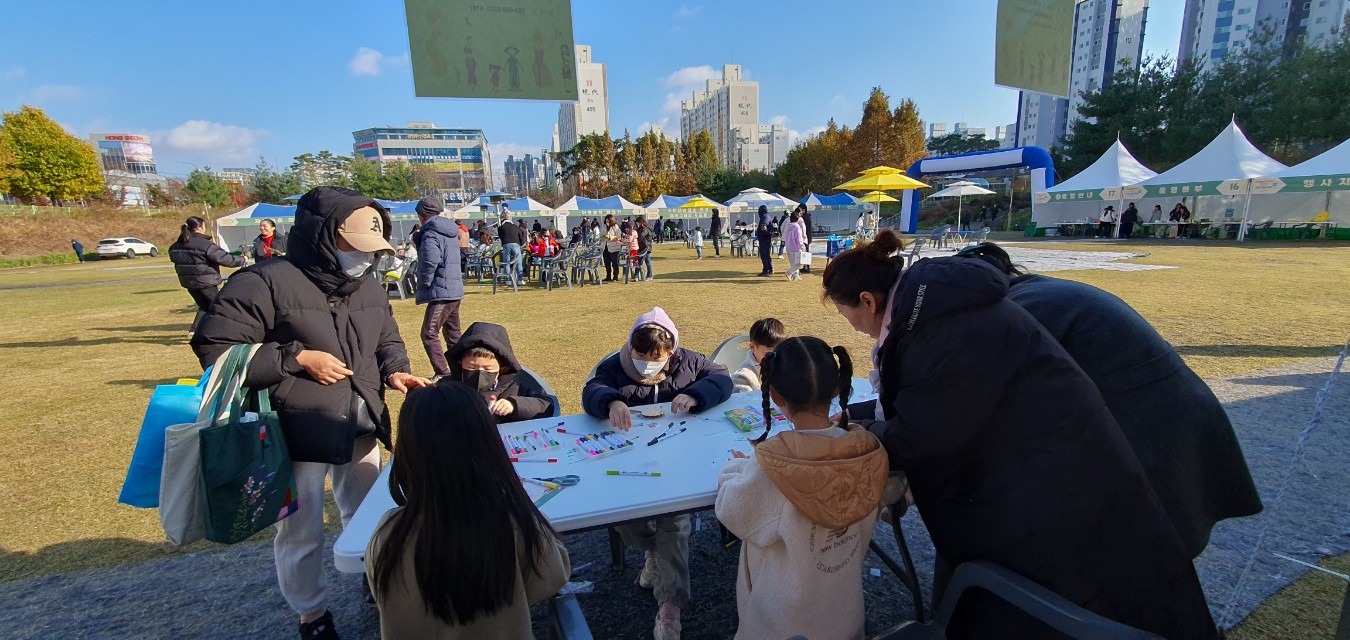 다둥이 축제 홍보부스5