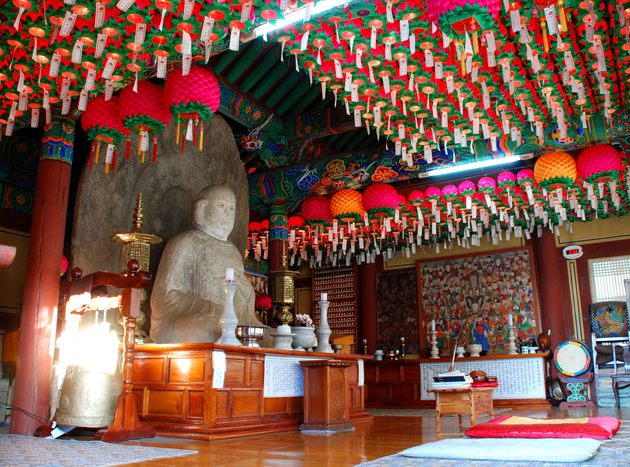 익산 연동리 석조여래좌상