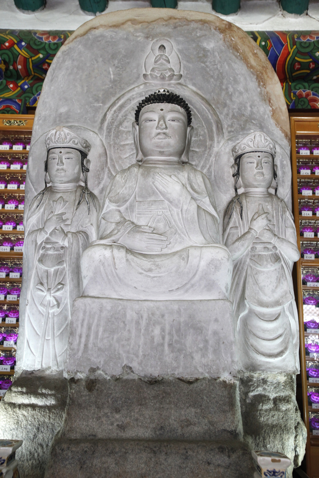 태봉사 삼존석불