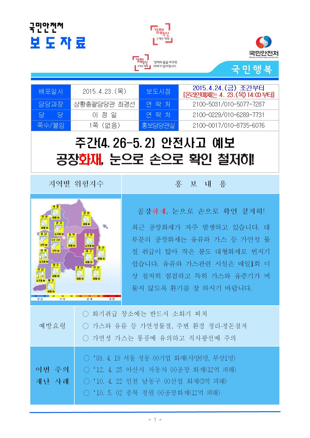 사본 -보도자료주간(4.26~5.2)안전사고예보001.jpg