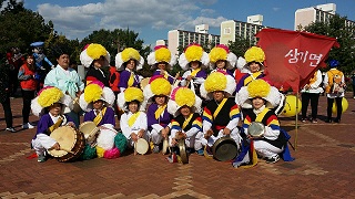 주민자치프로그램 홍보 및 공연결과(전국체전 전야제 퍼레이드) 썸네일