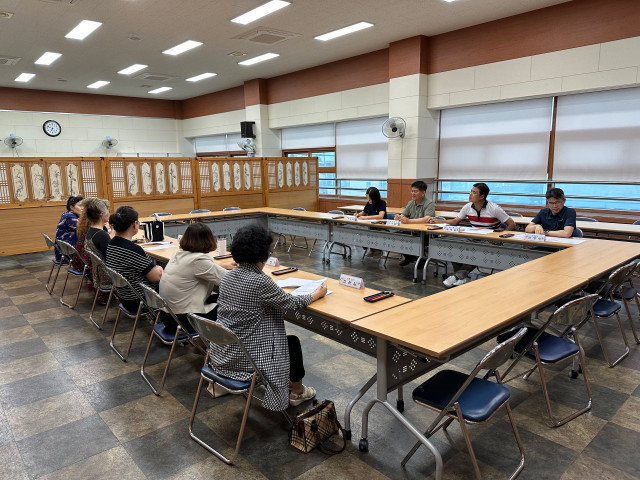 송학동 주민자치 프로그램 지도강사 간담회 썸네일