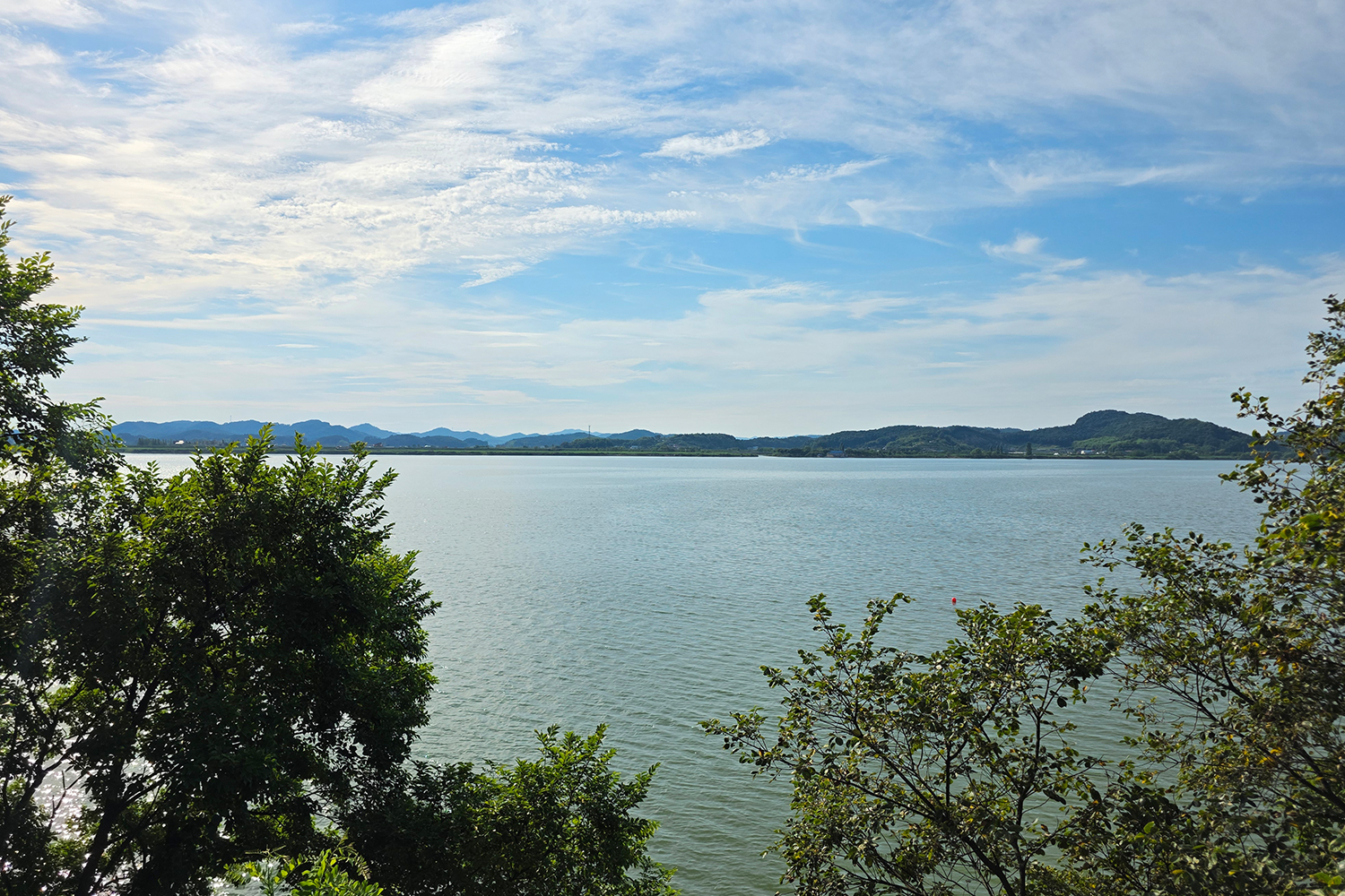 용왕사 금강정 자전거도로풍경 사진