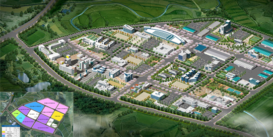 산업단지 조감도