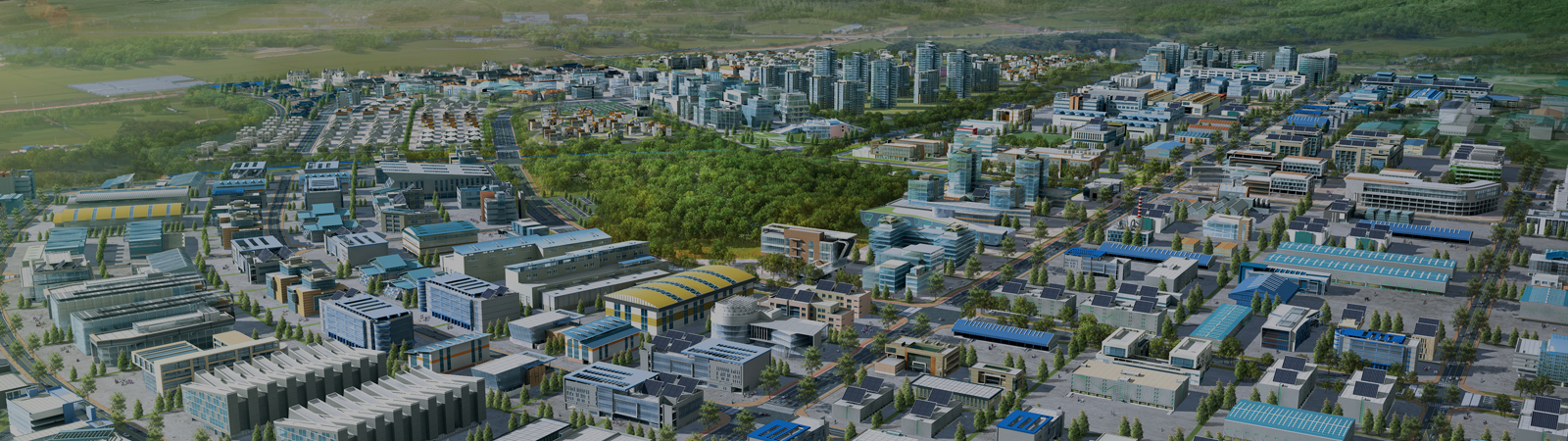 국가식품클러스터 1단계 조감도