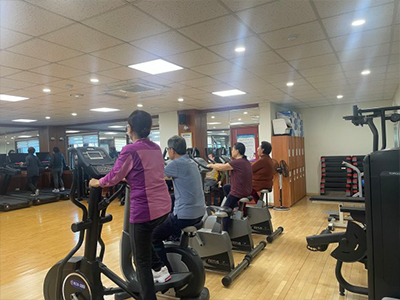 어르신 체력 증진교실 사진