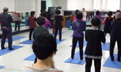 어르신 찾아가는 기공 체조교실 사진