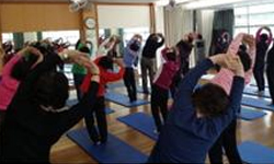 어르신 찾아가는 기공 체조교실 사진