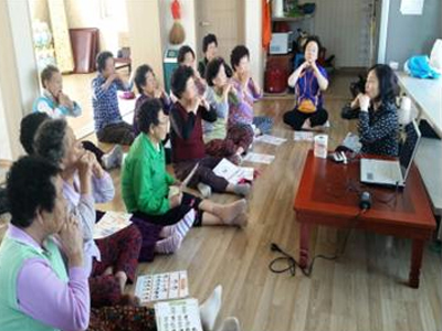 구강보건교육 사진