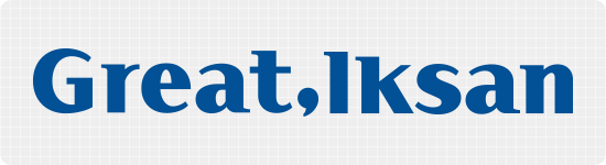 로고타입 영문 great iksan