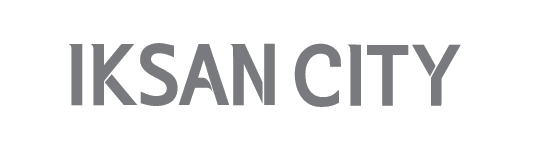 영문 로고타입 IKSAN CITY