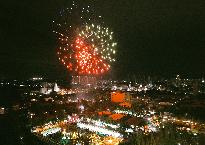 제21회 익산 천만송이 국화축제 야경3
