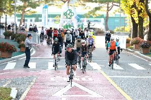 전국 자전거 동호인, 익산의 가을길 달린다