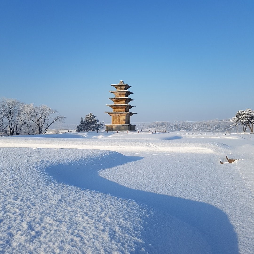 김종철, 왕궁리오층석탑의 겨울 풍경