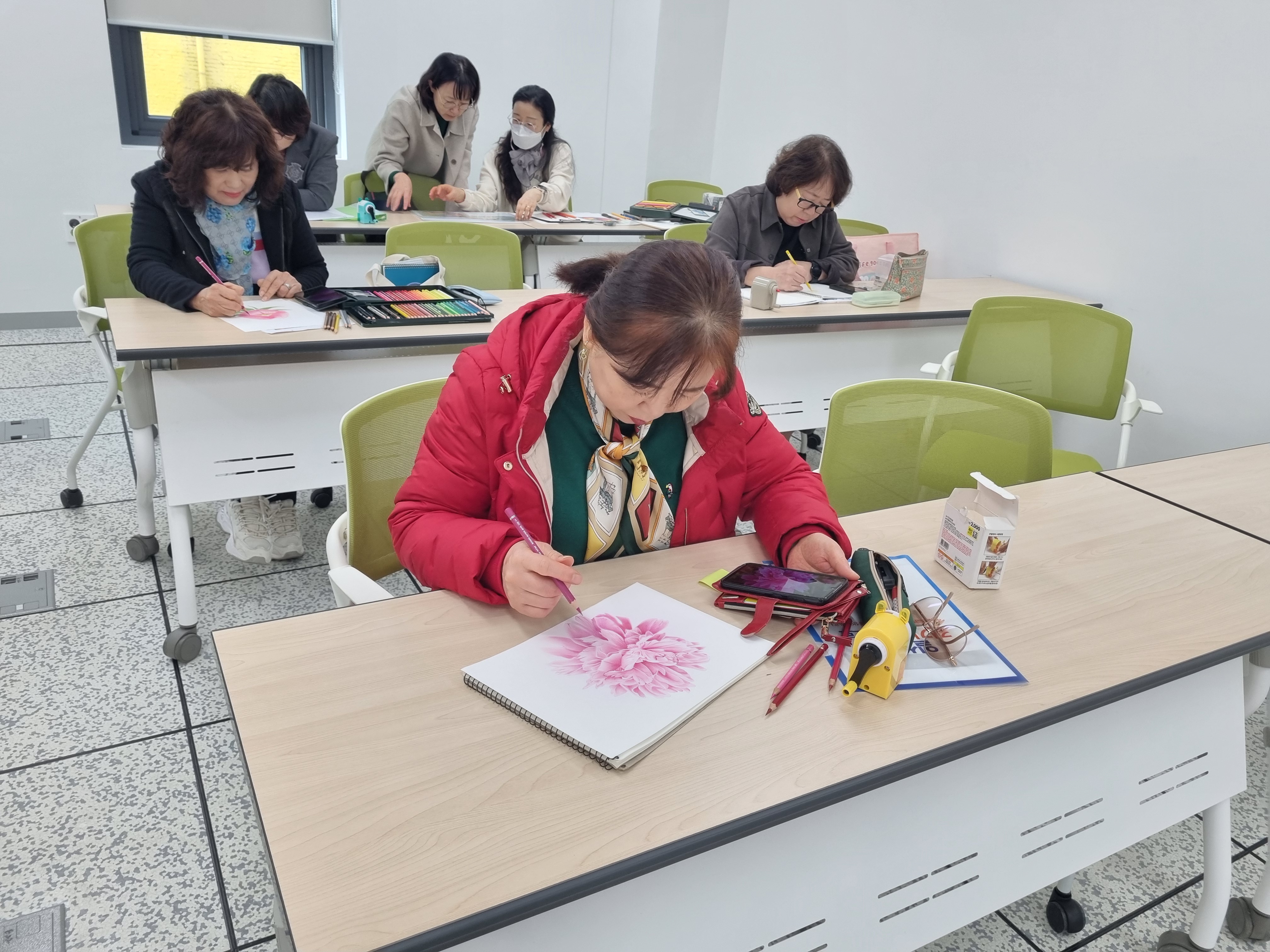 강좌명 : 보타니컬 아트  강사명 :  배명희