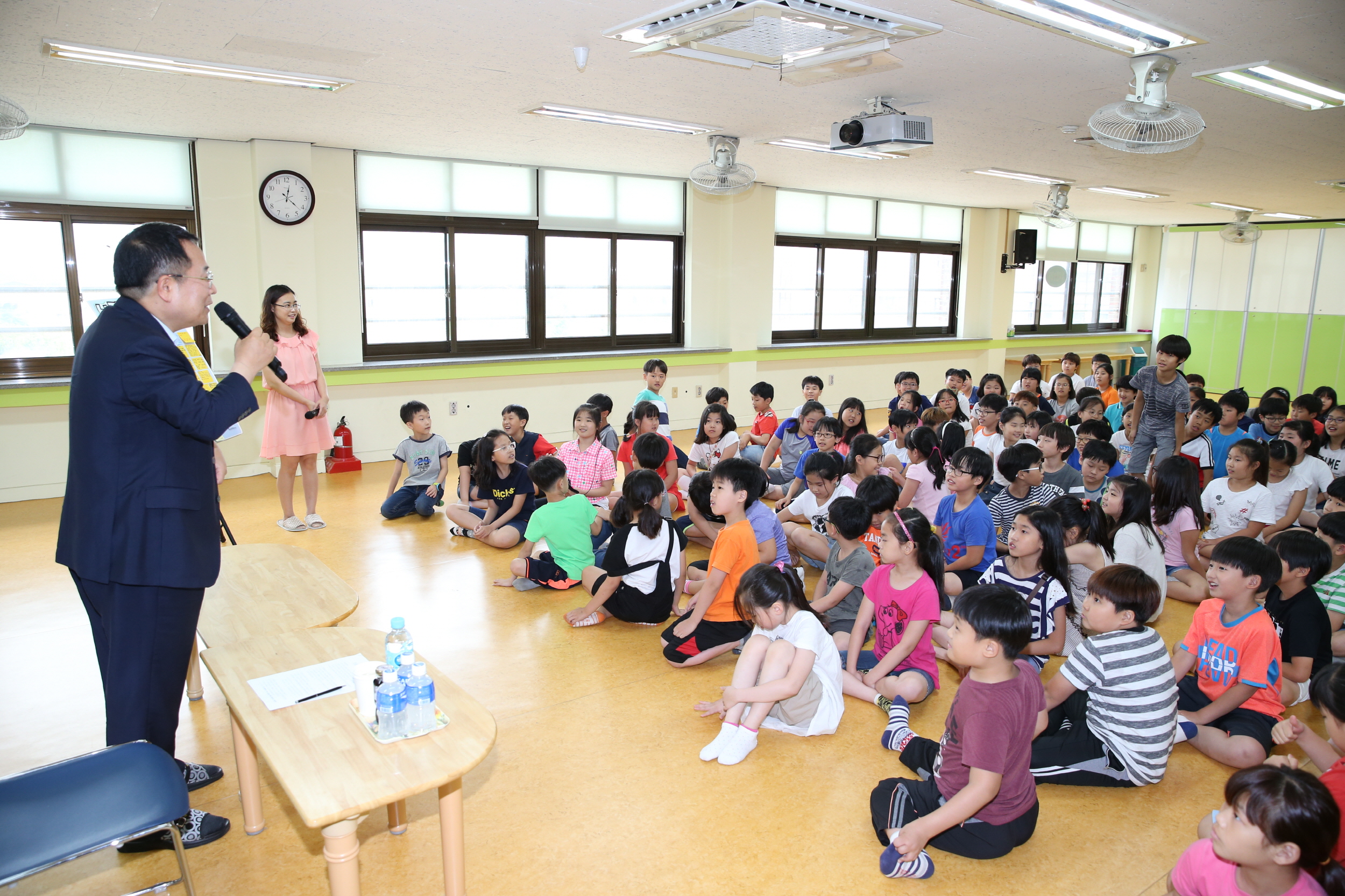 6월28일 정헌율 익산시장 부천초등학교 꿈나무들과 만남