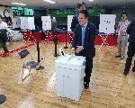5월4일 정헌율 익산시장 대통령선거 사전투표 참여