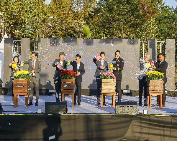 제22회 익산 천만송이 국화축제 개막식