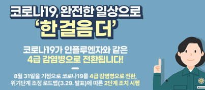 코로나19 완전한 일상으로 한 걸음 더