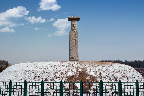 고도리석조여래입상 사진